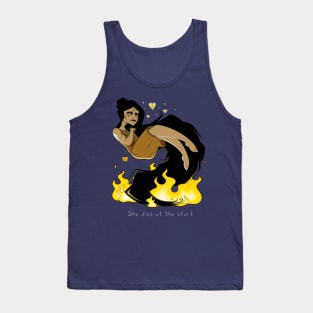 "She Dies At The Start" Tank Top